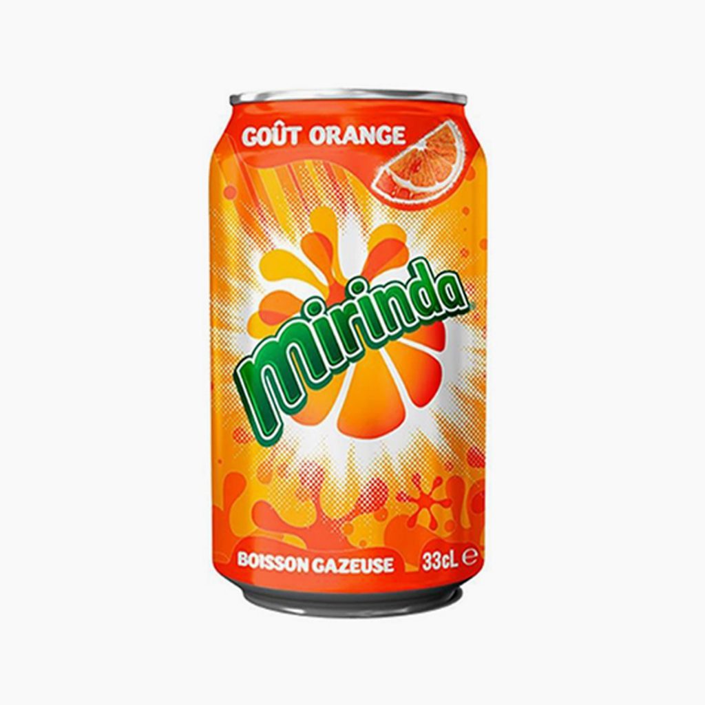 MIRINDA Canette Goût Orange 330ml – PANIERDOR